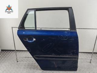 дверь сдвижная Skoda Fabia 2 поколение (5J) [рестайлинг] 2010, синий, универсал