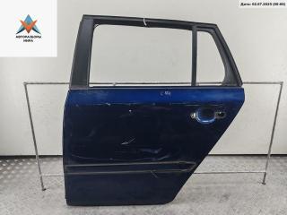 дверь сдвижная Skoda Fabia 2 поколение (5J) [рестайлинг] 2010, синий, универсал