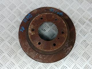 диск тормозной задний Mitsubishi Pajero 3 поколение [рестайлинг] 2004, 3.2 л., дизель, МКПП, внедорожник 5 дв., MR418067