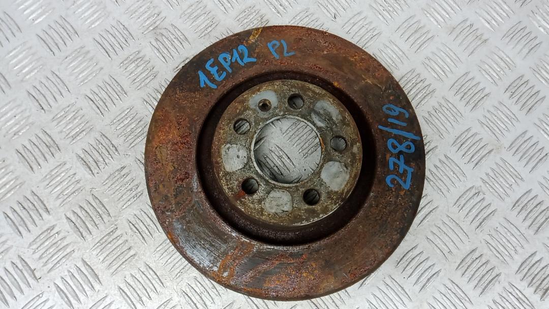 диск тормозной передний Volkswagen Bora 1 поколение 2001, 1.9 л., дизель, МКПП, седан, 1J0615301M - фото №1