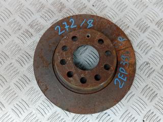 диск тормозной задний Volkswagen Touran 1 поколение [2-й рестайлинг] 2012, 1.6 л., дизель, МКПП, минивэн, 1K0615601AA