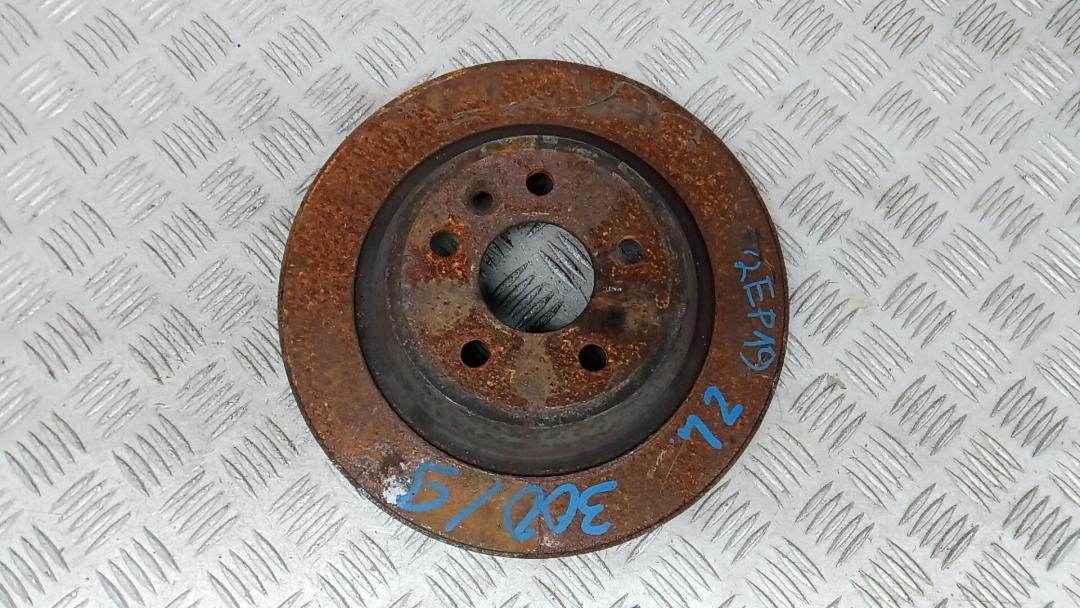 диск тормозной задний Ford S-Max 1 поколение 2009, 2.0 л., дизель, МКПП, минивэн - фото №1