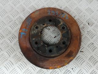 диск тормозной передний Mitsubishi L200 4 поколение [рестайлинг] 2011, 2.5 л., дизель, МКПП, пикап, MN102276