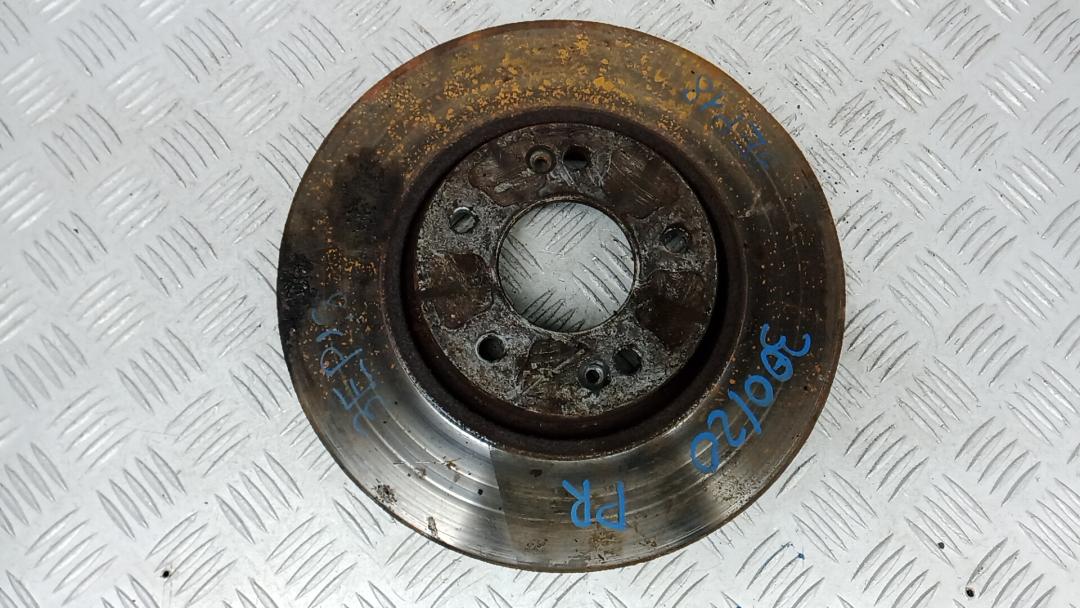 диск тормозной передний Kia Sportage 3 поколение 2010, 1.7 л., дизель, МКПП, внедорожник 5 дв., 517123K160 - фото №1