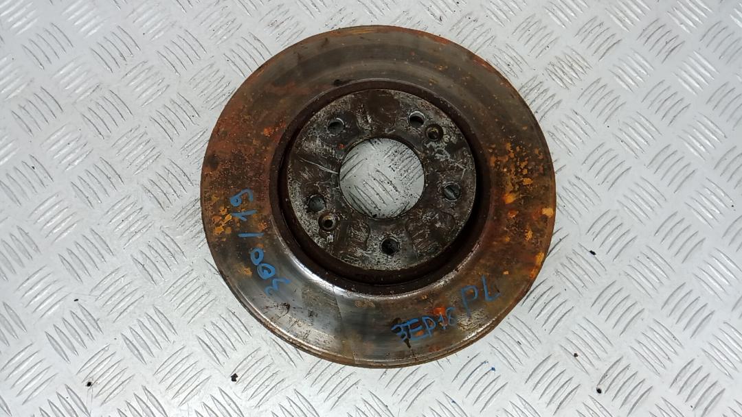 диск тормозной передний Kia Sportage 3 поколение 2010, 1.7 л., дизель, МКПП, внедорожник 5 дв., 517123K160 - фото №1