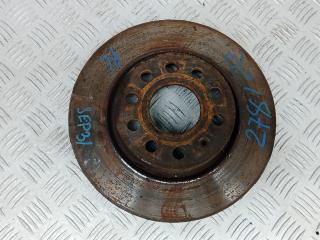 диск тормозной передний Volkswagen Caddy 3 поколение 2007, 2.0 л., дизель, МКПП, 1K0615301AK