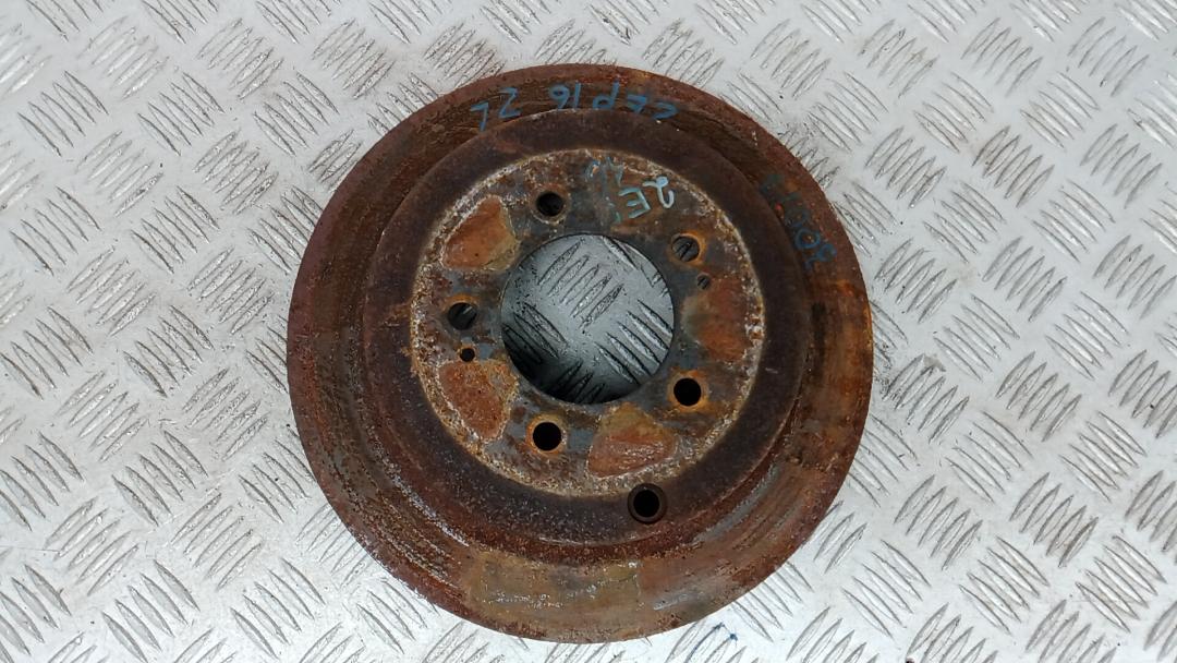 диск тормозной задний Mitsubishi Outlander 2 поколение 2008, 2.0 л., D DI-D, дизель, МКПП, внедорожник 5 дв. - фото №1