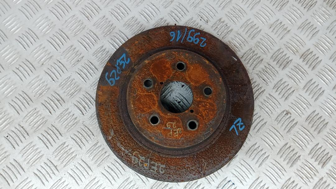 диск тормозной задний Subaru Outback 5 поколение 2015, 2.0 л., дизель, МКПП, универсал - фото №1