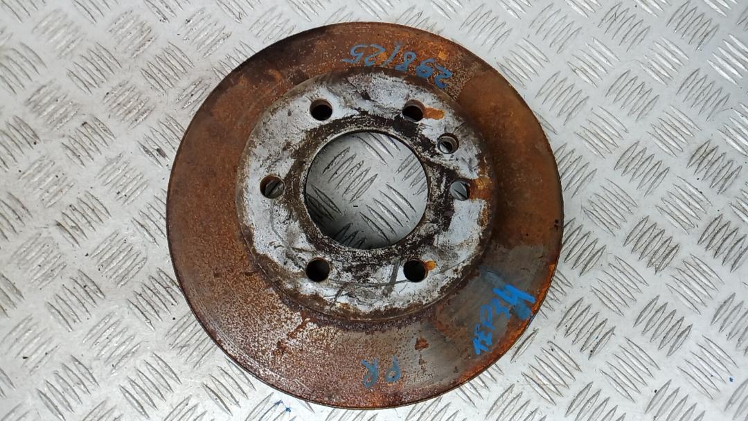 диск тормозной передний Mercedes-Benz Sprinter 2 поколение (W906) 2011, 2.2 л., CDI 213/313/413, дизель, МКПП, микроавтобус - фото №1