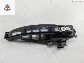 ручка наружная передняя левая Ford Focus 2 поколение [рестайлинг] 2010, 1.8 л., бензин, МКПП, чёрный, универсал, 3M51R224A36