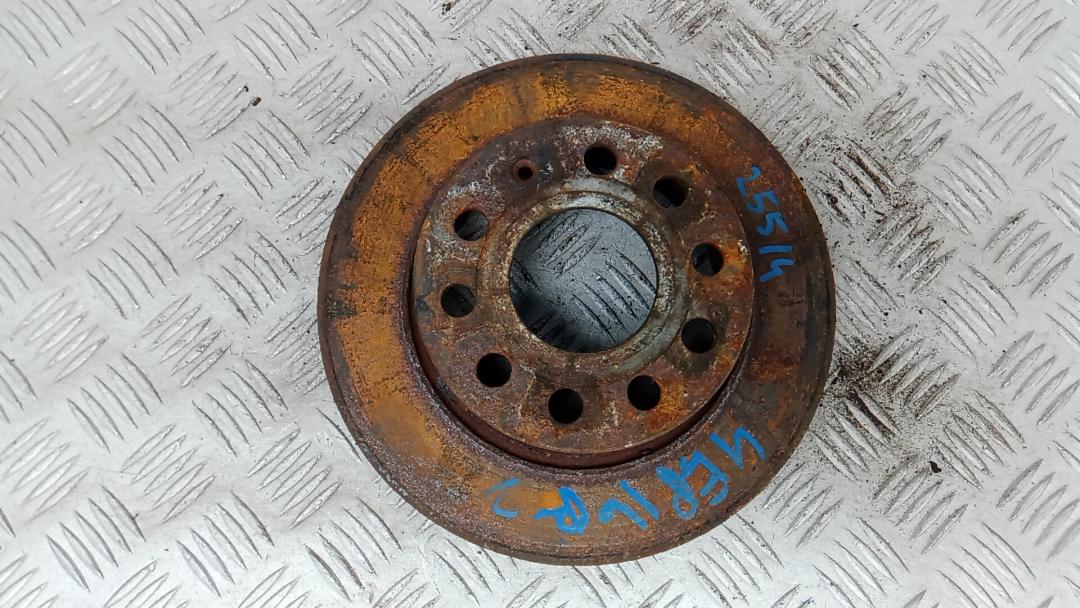 диск тормозной задний Volkswagen Touran 1 поколение 2005, 1.9 л., дизель, МКПП, минивэн, 1K0615601AC - фото №1