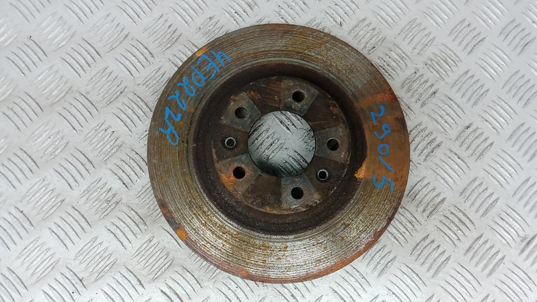 диск тормозной задний Peugeot 407 1 поколение 2007, 2.0 л., HDi, дизель, МКПП, седан - фото №1