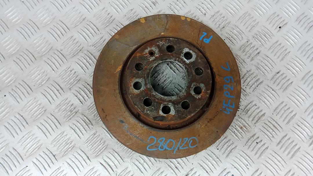 диск тормозной передний Volkswagen Caddy 3 поколение 2005, 2.0 л., дизель, МКПП, 1K0615301AK - фото №1