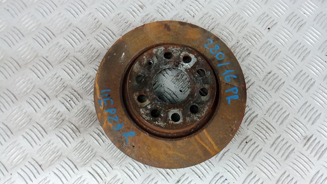 диск тормозной передний Volkswagen Caddy 3 поколение 2005, 2.0 л., дизель, МКПП, 1K0615301AK - фото №1