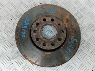 диск тормозной передний Audi A4 B6 2003, 1.9 л., TDi PD, дизель, МКПП, седан