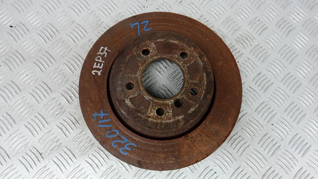 диск тормозной задний BMW 5 серия E60/E61 2003, 3.0 л., D 530d, дизель, АКПП, седан - фото №1