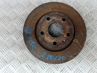 диск тормозной передний Skoda Octavia 2 поколение (A5) 2007, 1.9 л., D TDI PD, дизель, МКПП, хетчбэк 5 дв., 1K0615301AS, 1K0615301AK, 1K0615301AC