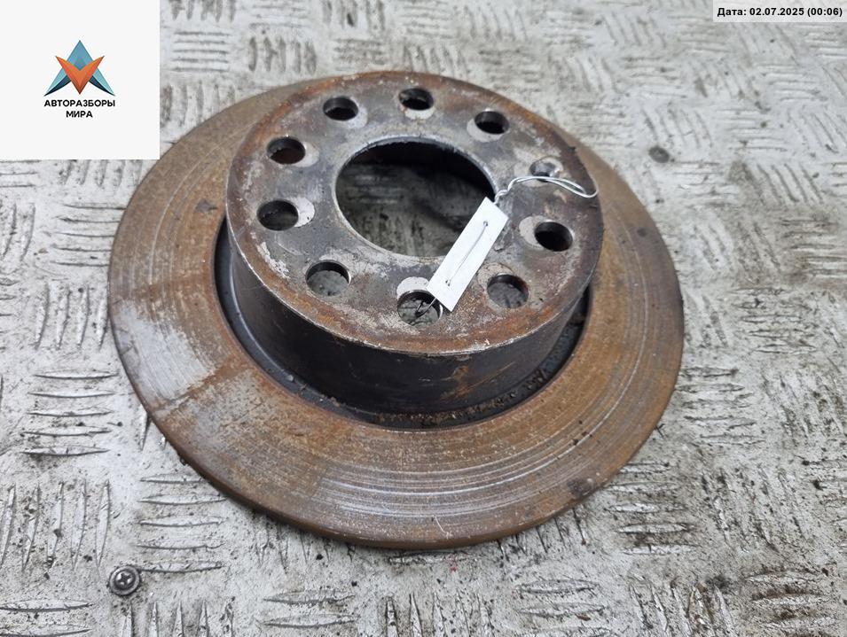 диск тормозной задний SEAT Altea 1 поколение 2005, 1.9 л., дизель, МКПП, серый, минивэн - фото №1