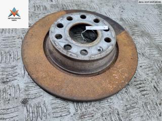 диск тормозной задний Volkswagen Passat B6 2005, 2.0 л., бензин, МКПП, серый, седан
