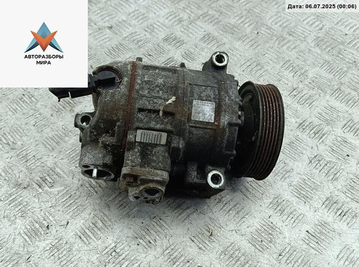 компрессор кондиционера Volkswagen Golf 5 поколение 2004, 1.4 л., бензин - фото №1