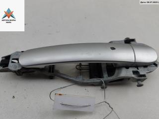 ручка наружная задняя правая Skoda Fabia 2 поколение (5J) 2008, 1.6 л., бензин, МКПП, серый, хетчбэк 5 дв., 5J0837885C