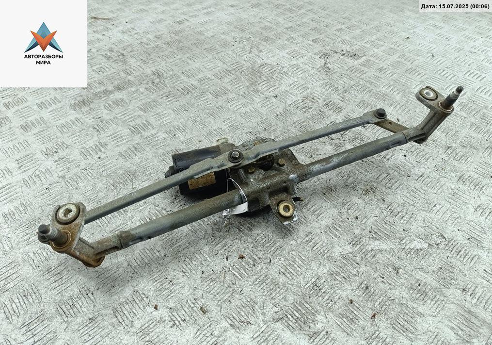 Механизм стеклоочистителя переднего (трапеция дворников) Audi A3 8L 1997, 1.8 л., бензин, АКПП, зелёный, хетчбэк 3 дв., 1J1955113A - фото №1