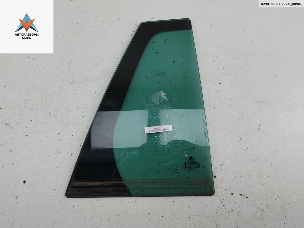 форточка задняя правая Skoda Fabia 2 поколение (5J) 2008, 1.6 л., бензин, МКПП, серый, хетчбэк 5 дв., 43R-001595 - фото №1