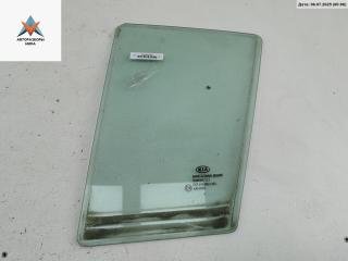 форточка задняя левая Kia Sportage 3 поколение 2012, 2.0 л., бензин, МКПП, чёрный, внедорожник 5 дв., 43R-00351