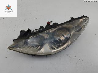 фара левая Peugeot 307 1 поколение [рестайлинг] 2006, 1.6 л., дизель, МКПП, серый, универсал, 9655764380
