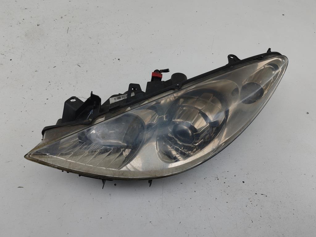 фара левая Peugeot 307 2006, 1.6 л., дизель, МКПП, серый, универсал, 9655764380