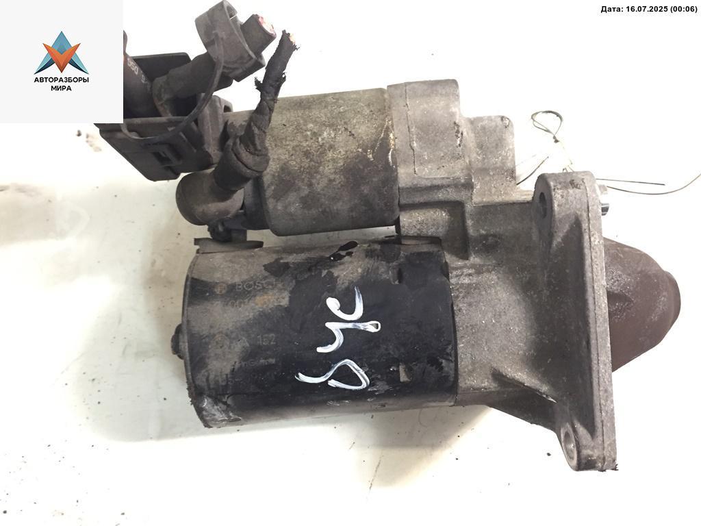 стартер Fiat Stilo 1 поколение 2005, 1.8 л., бензин, МКПП, зелёный, универсал - фото №1