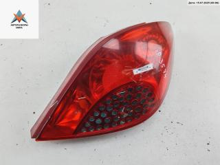 фонарь задний правый Peugeot 207 1 поколение 2006, 1.4 л., бензин, МКПП, синий, хетчбэк 5 дв., 964998658002