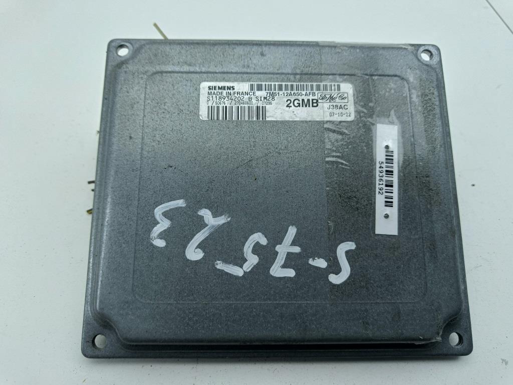 ЭБУ Ford Focus II 2007, 1.6 л., i, бензин, МКПП, синий, универсал, 7M5112A650AFB