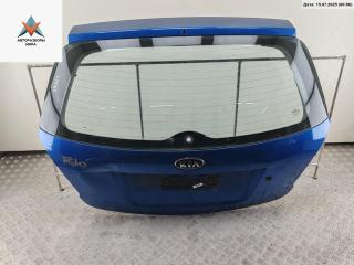крышка багажника Kia Rio 2 поколение 2006, синий, хетчбэк 5 дв.