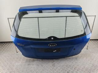 крышка багажника Kia Rio 2 поколение 2006, синий, хетчбэк 5 дв.