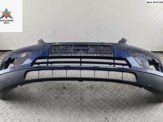 бампер передний Ford Focus 2 поколение 2006, i, бензин, синий, универсал, 4M5117757A