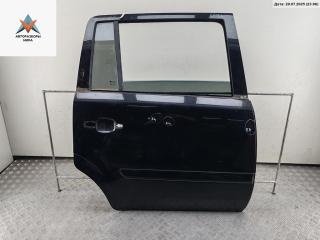 дверь сдвижная Opel Zafira 2 поколение (B) 2005, чёрный, минивэн