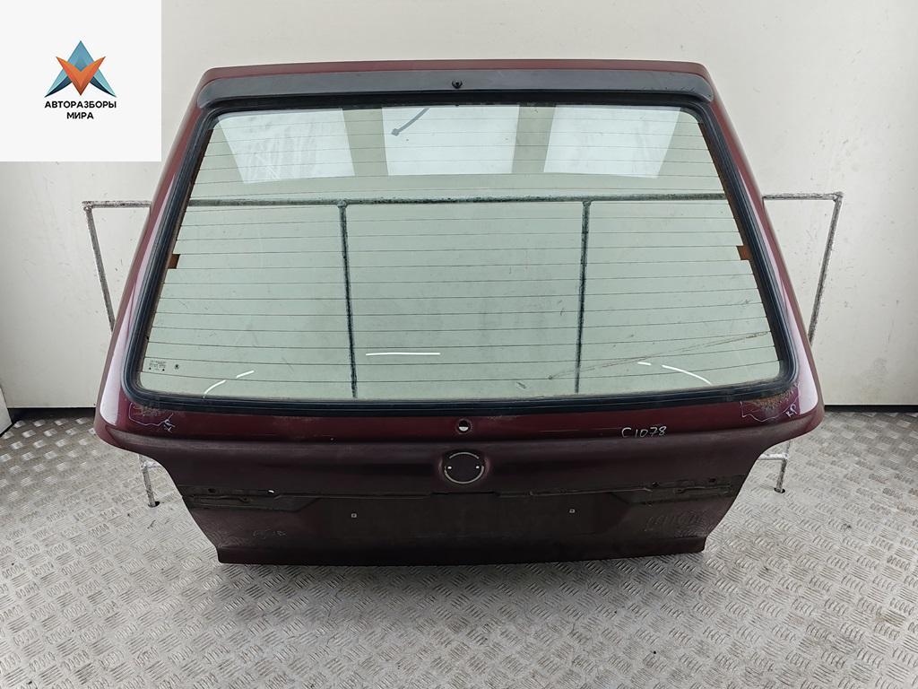 крышка багажника Skoda Felicia 1 поколение 1996, красный, хетчбэк 5 дв. - фото №1
