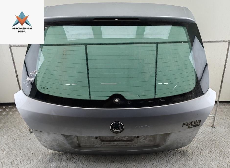 крышка багажника Skoda Fabia 2 поколение (5J) 2008, серый, универсал - фото №1