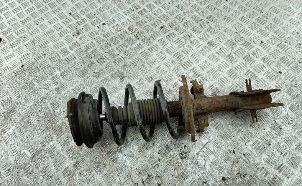 стойка передняя Renault Laguna 2 поколение 2003, 2.0 л., бензин, АКПП, серый, универсал, 8200117296 - фото №1