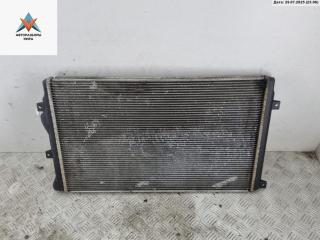 радиатор охлаждения Volkswagen Touran 1 поколение 2004, 1.9 л., дизель, МКПП, серый, минивэн, 1K0121253H