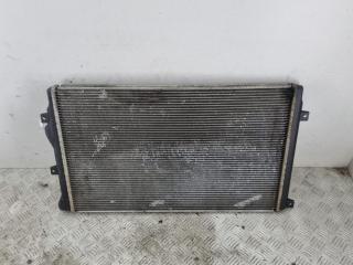 радиатор охлаждения Volkswagen Touran 1 поколение 2004, 1.9 л., дизель, МКПП, серый, минивэн, 1K0121253H