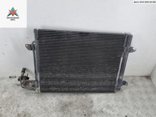 радиатор кондиционера Volkswagen Touran 1 поколение 2003, 1.6 л., бензин, МКПП, серый, минивэн, 1T0820411B