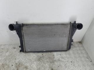 радиатор интеркулера Volkswagen Touran 1 поколение 2004, 1.9 л., дизель, МКПП, серый, минивэн