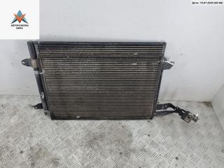 радиатор кондиционера Volkswagen Touran 1 поколение 2004, 1.9 л., дизель, МКПП, серый, минивэн, 1T0820411B