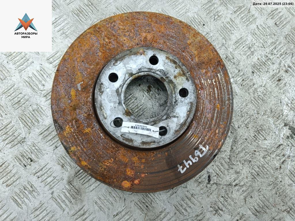 диск тормозной передний Ford Tourneo Connect 1 поколение 2008, 1.8 л., дизель, МКПП, серый, фургон, 9733 - фото №1