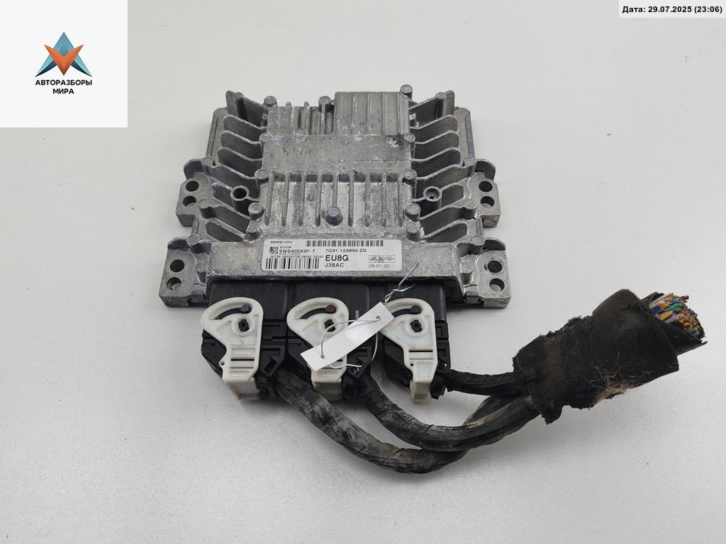 ЭБУ Ford S-Max 1 поколение 2008, 2.0 л., дизель, АКПП, серый, минивэн, SID206, S122865022, 7G9112A650ZG - фото №1