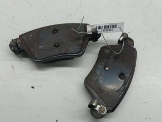 Колодки тормозные задние Ford Mondeo 3 поколение 2002, 1.8 л., бензин, МКПП, серый, хетчбэк 5 дв., FERODO