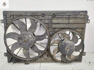 вентилятор радиатора Skoda Octavia mk2 (A5 1Z) 2005, 2.0 л., дизель, МКПП, зелёный, универсал, 1K0121207AA