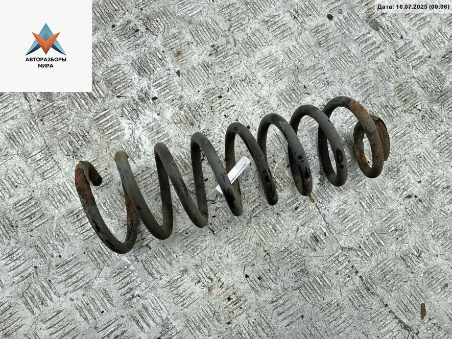 пружина задняя Dacia (Renault) Logan 2006, 1.4 л., бензин, МКПП, синий, седан - фото №1